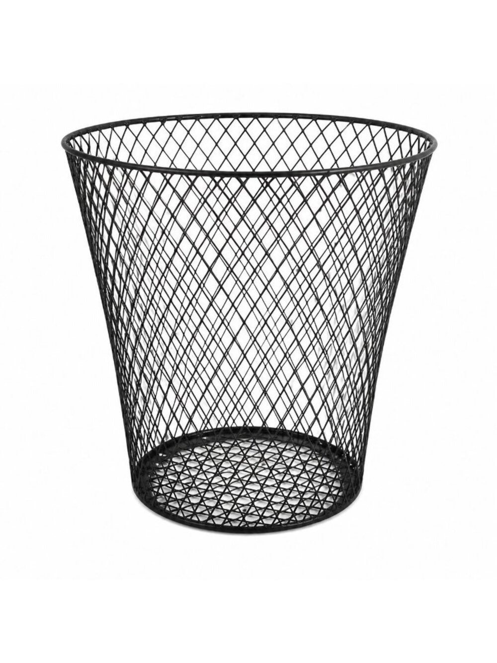 Black Wire Mesh Basket Garden Cloche Plant Protector Farmhouse Storage Basket